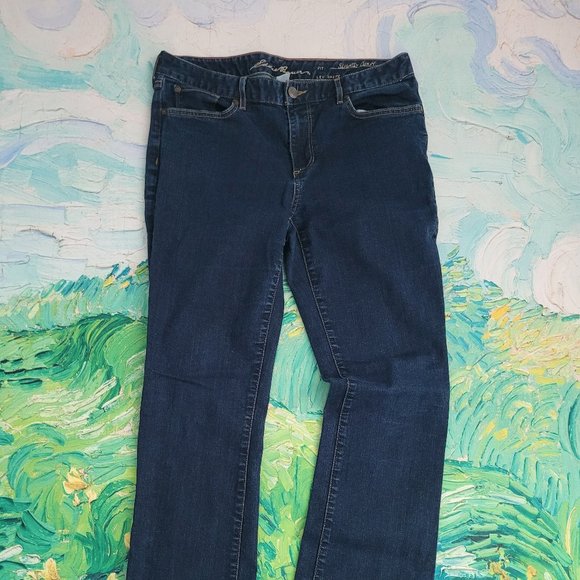 Eddie Bauer Slightly Curvy Bootcut Jeans Size 12 Women - Picture 1 of 9